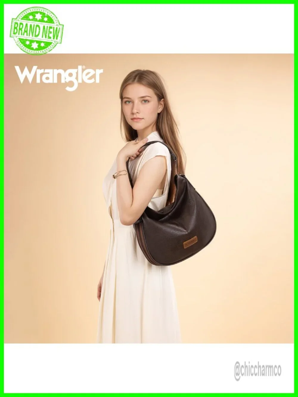 Vegan Leather Hobo Crossbody Purse Adjustable Strap Shoulder Bag